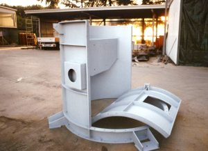 Metallizzazione ventilatore industriale