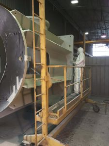 Reparto di verniciatura industriale per conto terzi (1)
