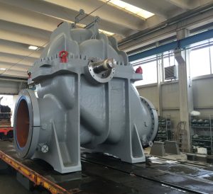 Pompa industriale con verniciatura conto terzi